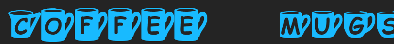 Coffee  Mugs font